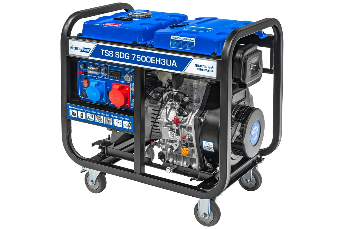 картинка Дизель генератор ТСС SDG 7500EH3UA