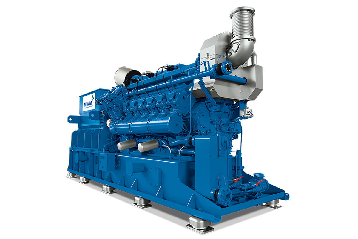 картинка Газопоршневая электростанция TSS MWM-1380