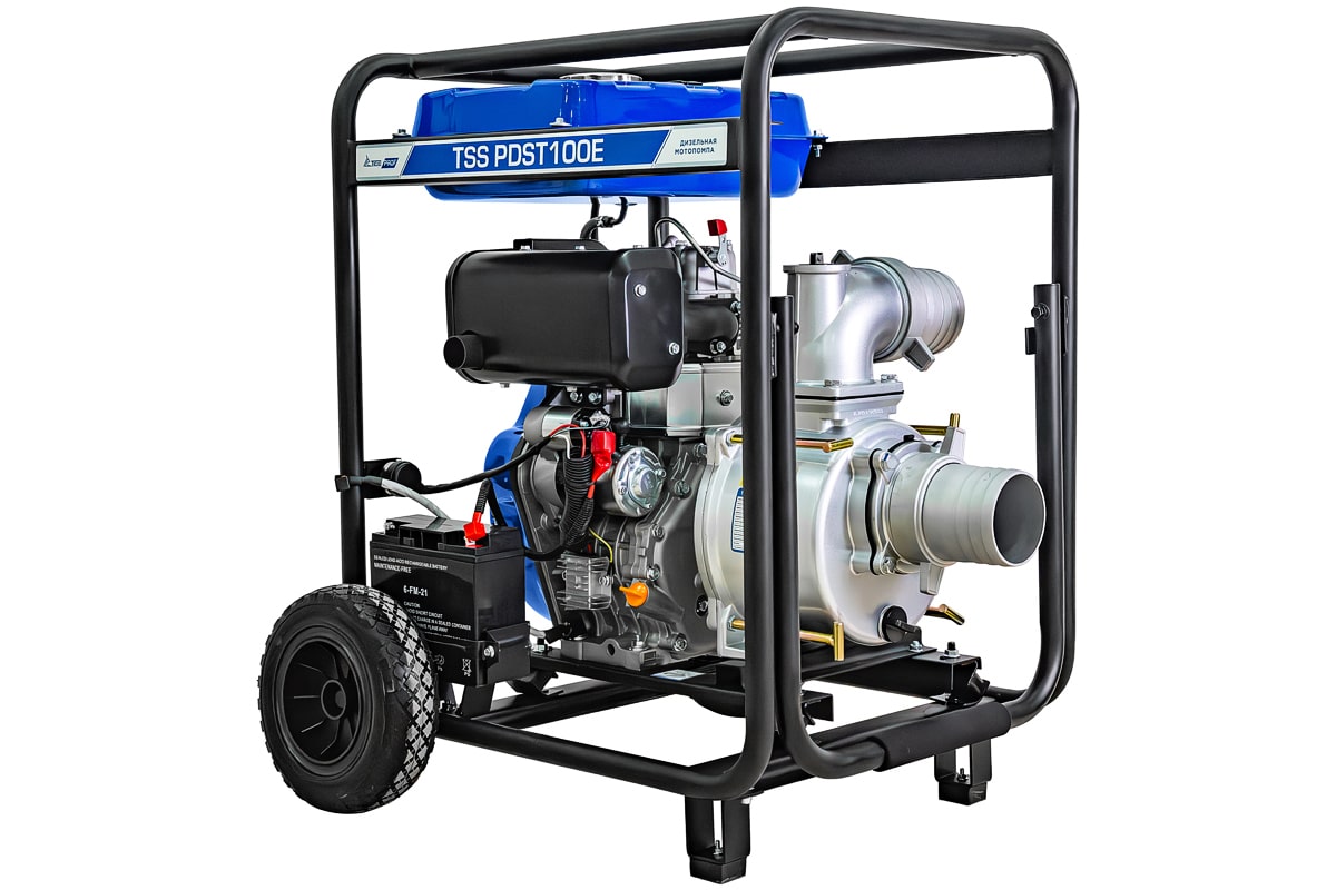 картинка Мотопомпа дизельная TSS PDST100E (электростартер, АКБ)