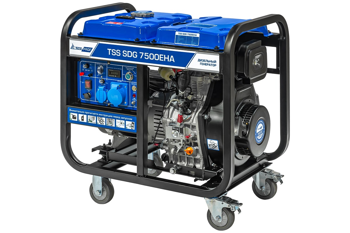 картинка Дизель генератор TSS SDG 7500EHA