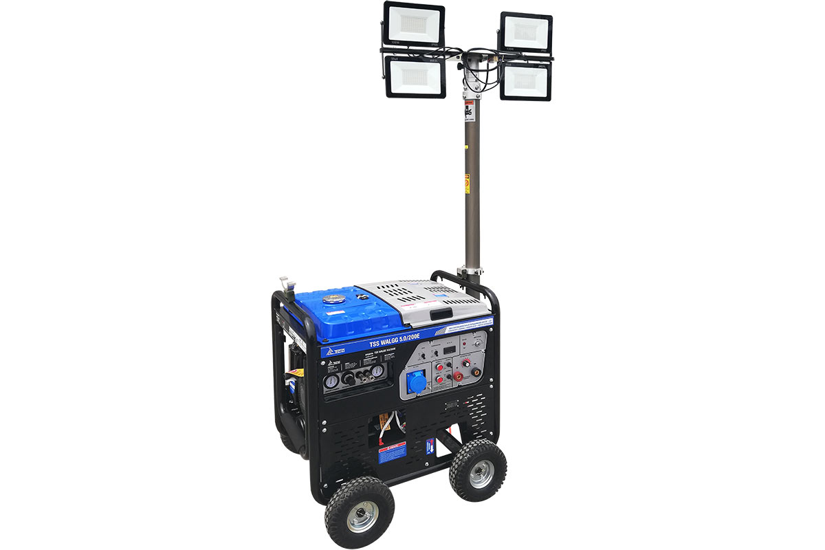 картинка Многофункциональный мобильный агрегат 4 в 1 ТСС WALGG 5.0/200E