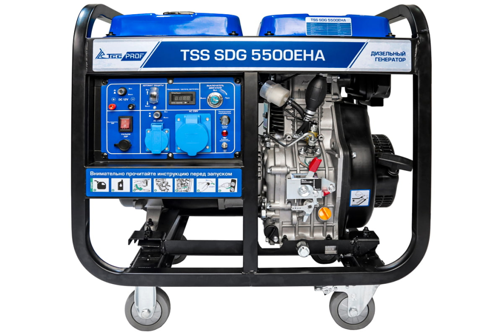 Дизель генератор TSS SDG 5500EHA 277012