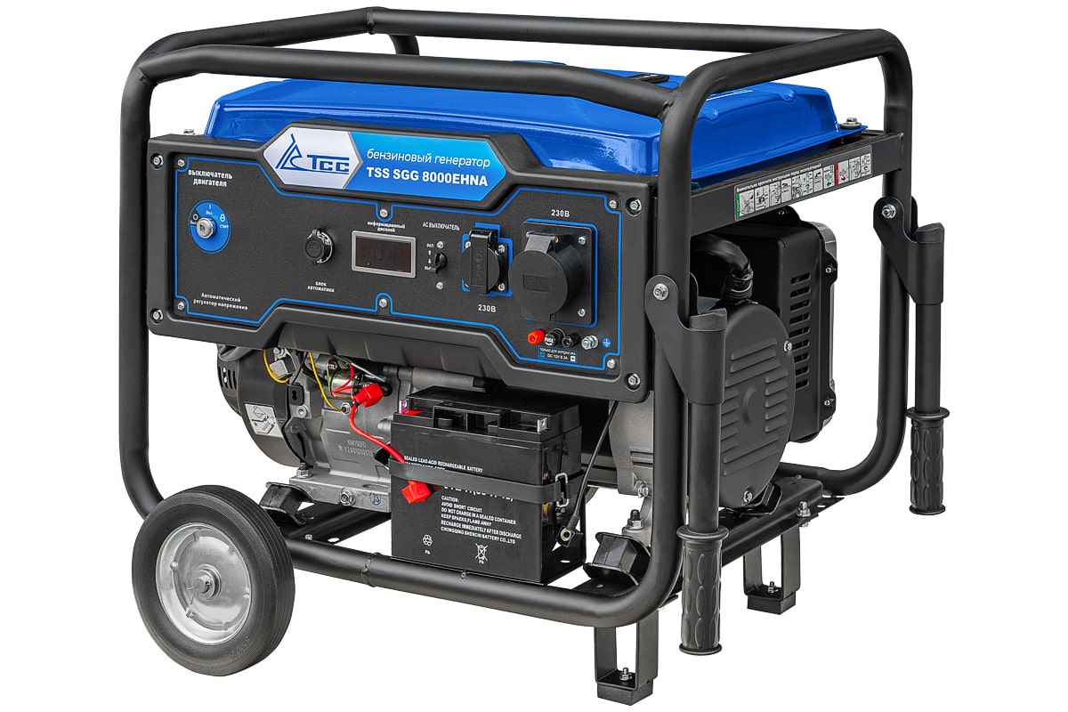 картинка Бензогенератор ТСС SGG 8000EHNA